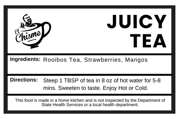 El Chisme Strawberry Mango Juicy Tea