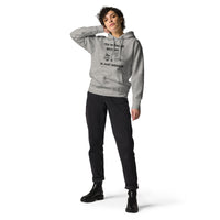 Tea Without Receipts Hoodie (Black Text)